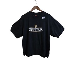 Guinness Black Tee with Logo